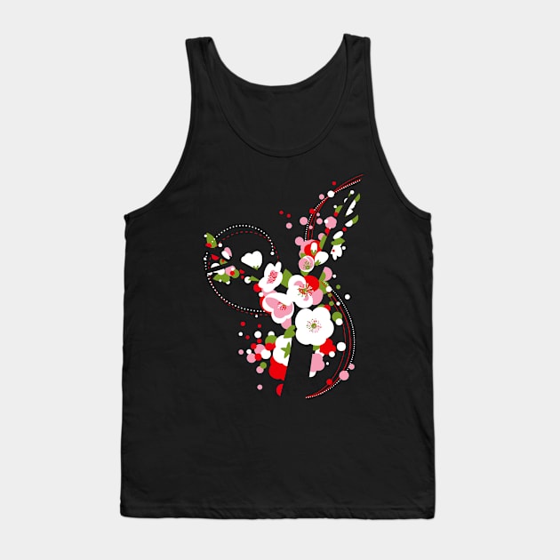 Blossom Tank Top by goldengallery